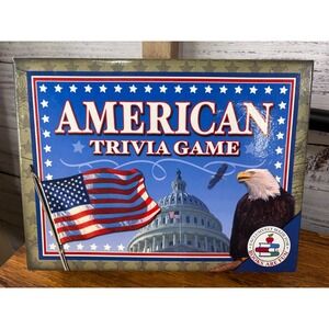 American Trivia Game 2000+ Questions Ages 12+ Educational Board Game